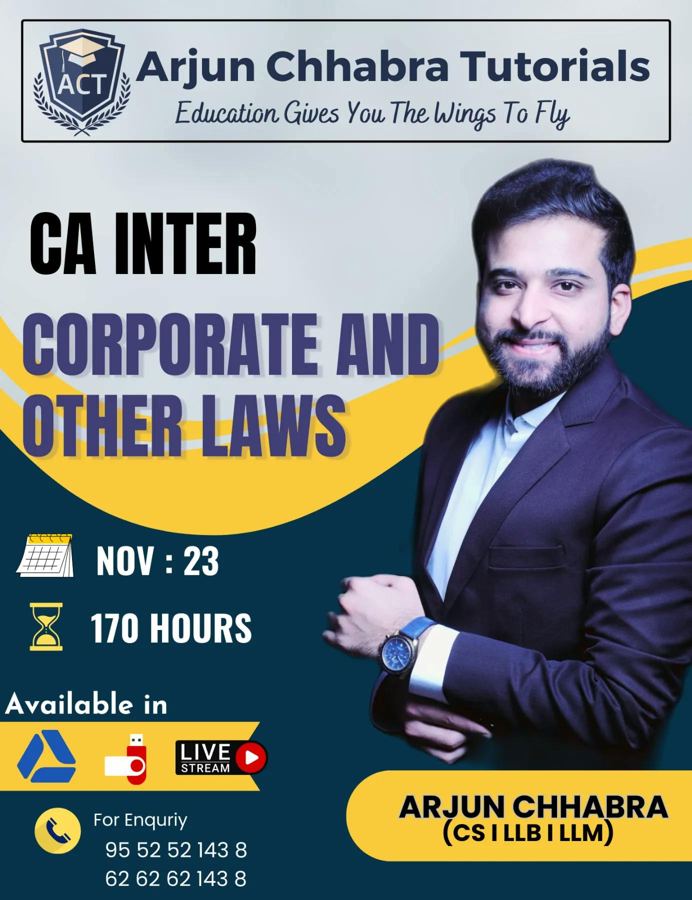 CA Inter Corporate & Other Laws for Nov 2023