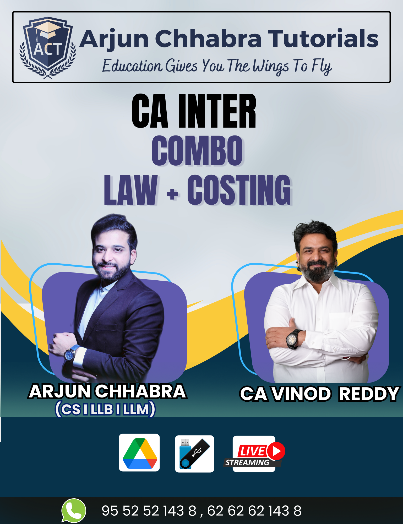 CA Inter Combo Law & Costing for June & Dec 2023